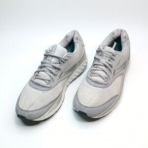 Brooks Addiction Walker Walking Shoes Men Size 12 Grey Leather 1203081B007